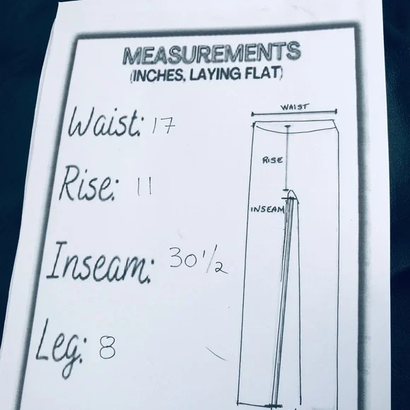 Genuine black Leather Pants - size 4 - Picture 6 of 6